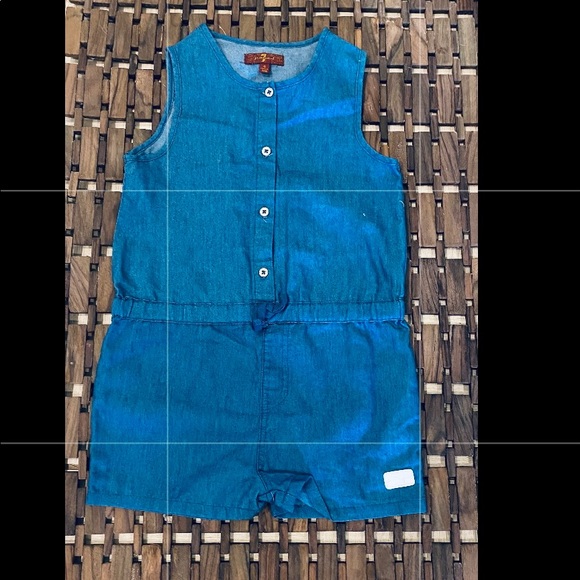 7 For All Mankind Other - 7 for all mankind denim romper